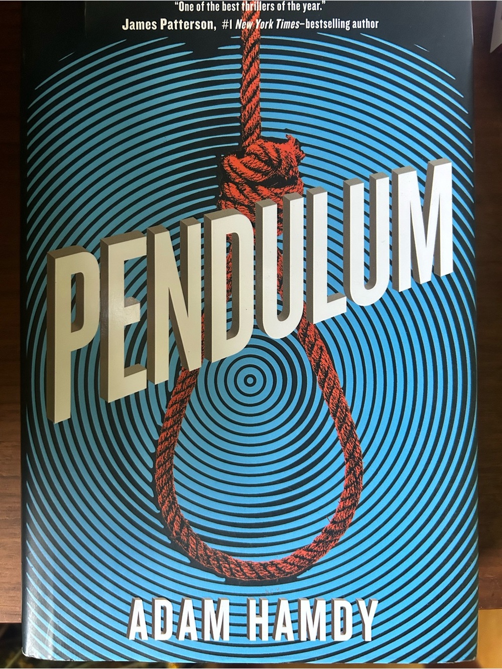Pendulum by Adam Hamdy - Blue & Red Hardcover Book